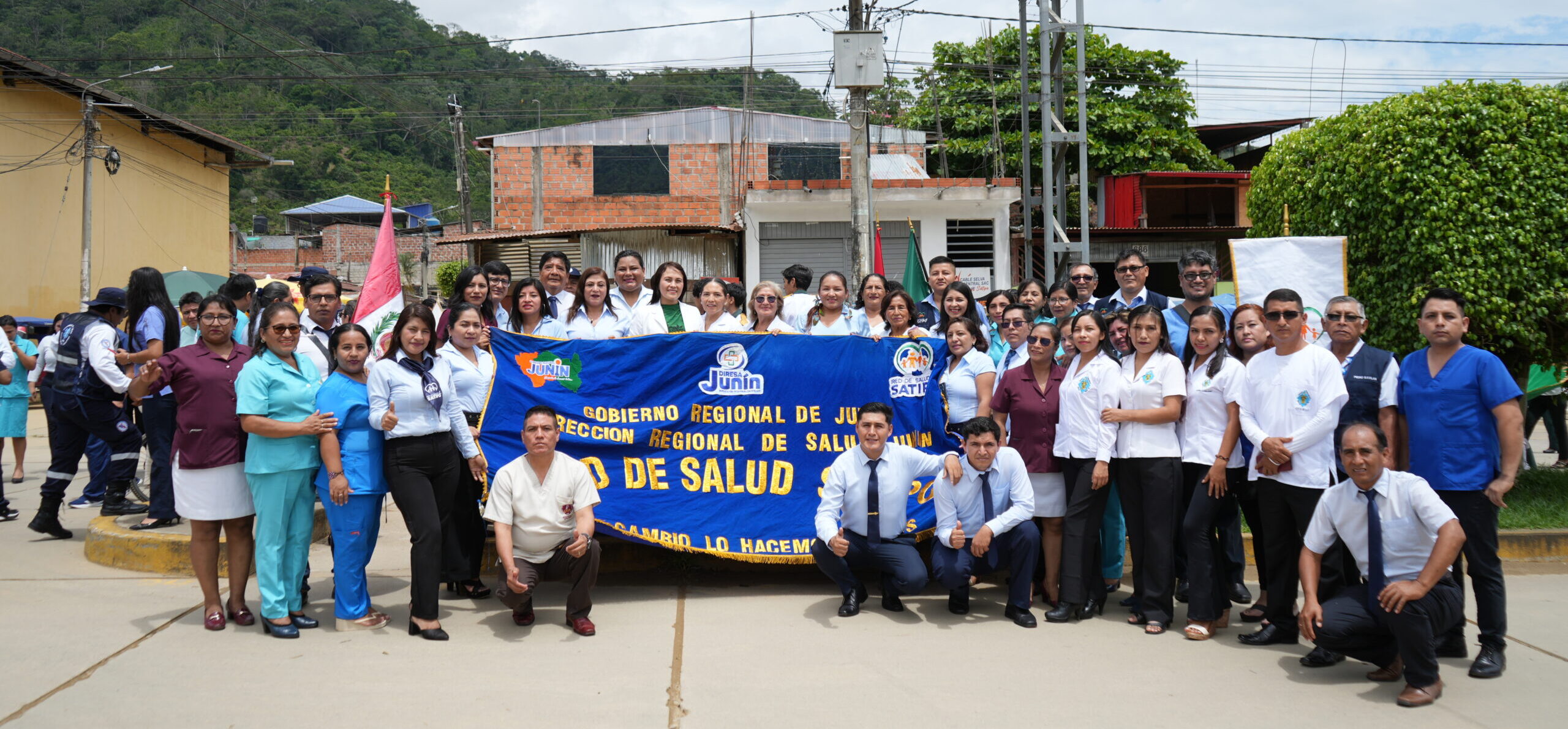 Red de Salud Satipo en campo